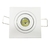 Mini Spot Led Quadrado 1w Direcionavel Completo Branco Quente 3500k - comprar online