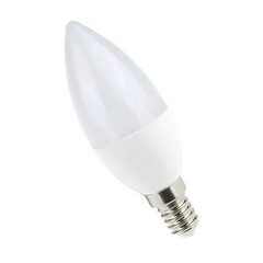 Lâmpada Vela Led 4.8w E14 Leitosa Branco Quente Bivolt - comprar online