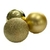 Bola de Natal Lisa Dourada 10 Peças 5cm na internet