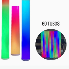 KIT 60 TUBOS DE LED PLUG AND PLAY PRONTO PARA USO 1MX30MM