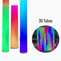 KIT 30 TUBOS DE LED PLUG IN PLAY PRONTO PARA USO 2MX60MM