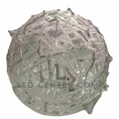Imagem do Bola Pendente Luxo Led Branco Frio Decoração Bivolt 30cm
