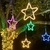 Imagem do 5 Estrelas Neon Pendente para Decoração 30cm Led