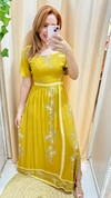 Vestido Amarelo Mostarda