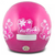 Capacete feminino rosa Liberty three girls Pro tork