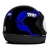 Kit 2 Capacete Para Moto Fechado Vermelho e Azul Automatico Sport Moto 788 Masculino Com Viseira e Botão Masculino Feminino - loja online