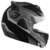 Capacete Escamoteável V-Pro Jet 3 Preto Prata Pro Tork - comprar online