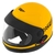 Capacete fechado amarelo Sport Moto Moto Táxi Pro Tork