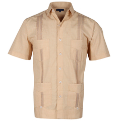 Camisa Guayabera Yucateca Algodón Mod Abala