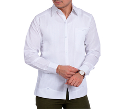 Guayabera Presidencial De Lino Mod. Cuncunul