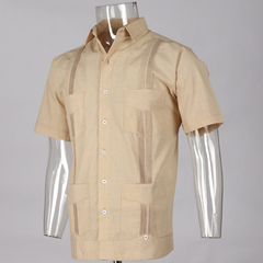 Camisa Guayabera Yucateca Algodón Mod Abala en internet