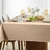 Toalha de Mesa Retangular Karsten 8 Lugares Celebra Desirée Taupe - comprar online