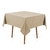 Toalha de Mesa Quadrada Karsten 4 Lugares Dominic Taupe - comprar online