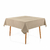 Toalha de Mesa Quadrada Karsten 8 Lugares Celebra Desirée Taupe - comprar online