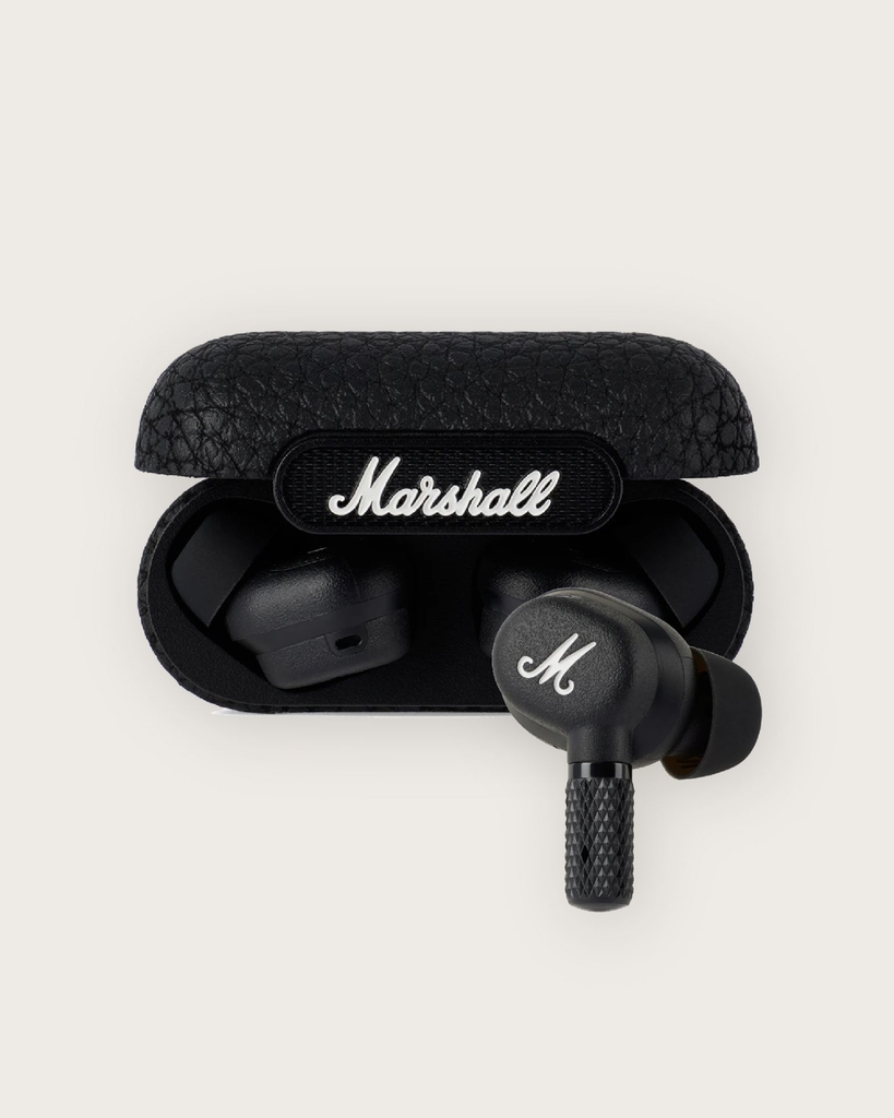 Marshall MOTIF-auriculares inalámbricos ANC con Bluetooth, cascos con  reducción activa de ruido, intrauditivos para correr