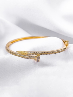 Bracelete Prego Cartier Cravejado - comprar online