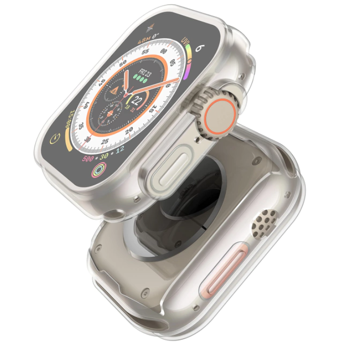 Case Bumper com Película para AppleWatch Ultra 49mm