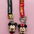 CHAVEIRO MICKEY E MINNIE 3D COM ALÇA - importado