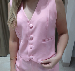 Conjunto Alfaiataria Cloe Rosa Claro - loja online