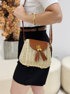 Bag Palha Meia Lua - comprar online