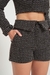 Short Lã Tweed de Cintura Alta - Fabrô