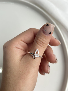 ANILLO BUTTERFLY CUBIC