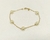 Pulseira Perolas folheado em ouro 18k