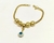 Pulseira Olho Grego com Bolas folheado em ouro 18k