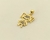 Pingente Menina folheado em ouro 18k - comprar online