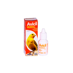 Avicil Complexo Vitamínico para Pássaros 15ml
