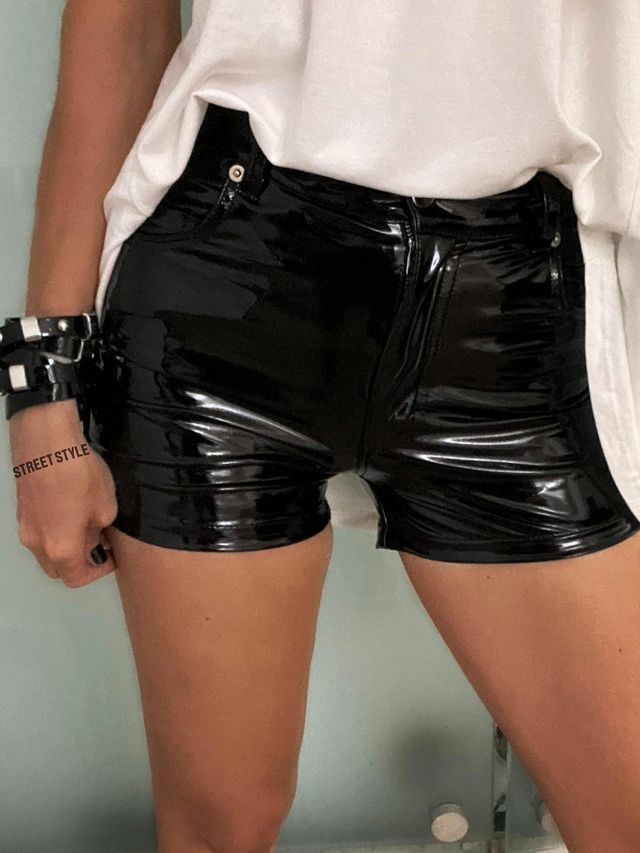 Short Vinilo Black Street Style Le Co t Showroom