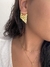 Brinco Ear Jacket franja folheado a ouro 18k V97 - comprar online