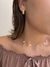 Colar Choker quadradinhos folheado a ouro 18k V109 - comprar online