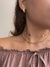 Colar Choker Grazi folheado a ouro 18k V115 na internet