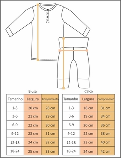 Conjunto Blusa e Calça Geométrico - loja online