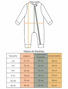 Macacão Zíper Lima - loja online