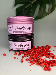 Vela Travel- Pimenta Rosa (90g) - comprar online