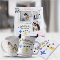 Kit Azulejo + caneca dia das mães + 1 Blusa - loja online