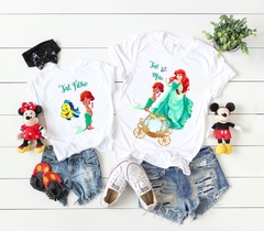 Kit Blusas Mae e Filha Disney na internet