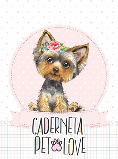 Caderneta PET LOVE - comprar online