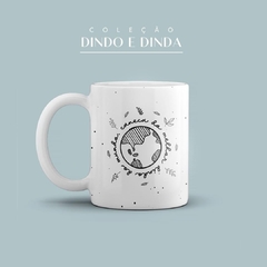 Caneca Minimalista Dindos - Mimos da Lary