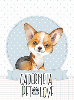 Caderneta PET LOVE na internet