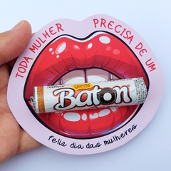 Card Baton - Dia das Mulheres na internet