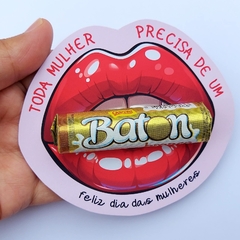 Card Baton - Dia das Mulheres - loja online