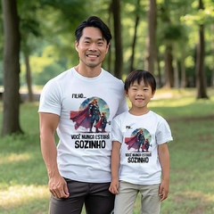 Imagem do Kit Blusa Pai e Filho(a) Personalizada