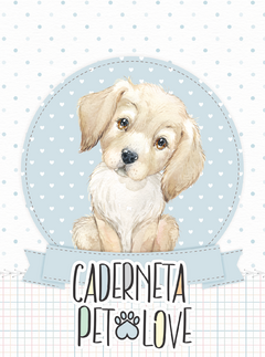 Caderneta PET LOVE - loja online