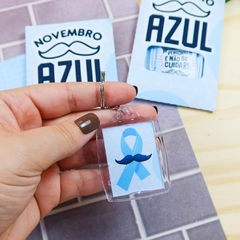 Chaveiro Personalizado Novembro Azul - comprar online