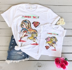 Imagem do Kit Blusa Tal Mãe Tal Filho(a) Herois