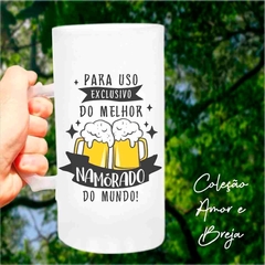 Caneca de Chopp Dia dos Namorados