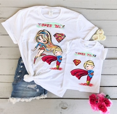 Kit Blusa Tal Mãe Tal Filho(a) Herois